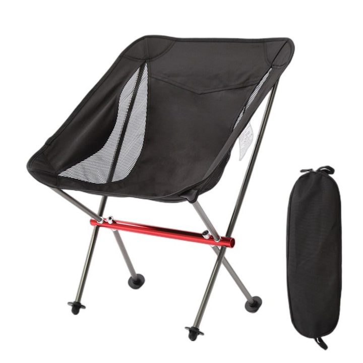 Lightweight camping chair with stable aluminum structure from Skanto