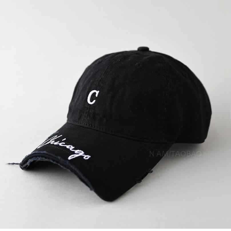 Herre Casual Slitt Baseball Cap Skanto