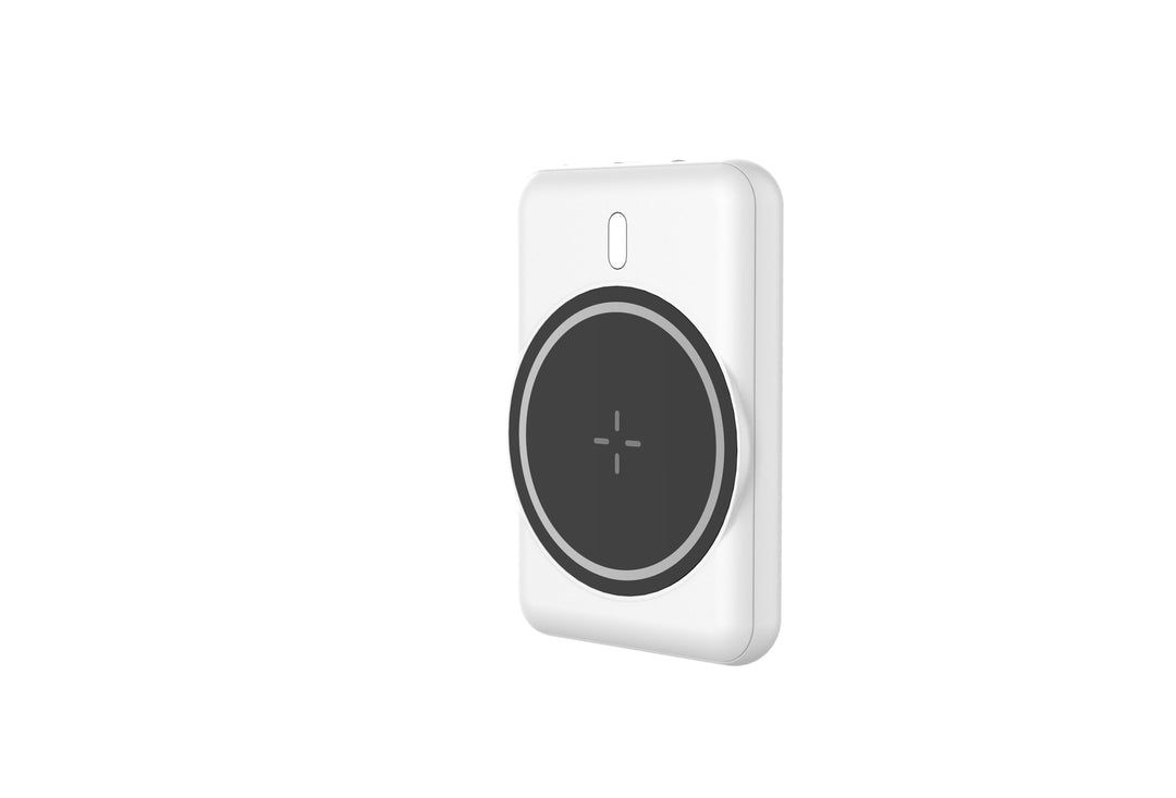 Høyytelses trådløs powerbank med integrert ladestandsindikator Skanto