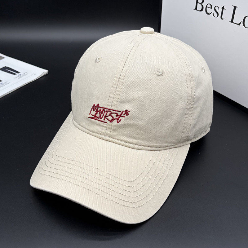 Herre Casual Stitch-Pyntet Baseball Cap Skanto