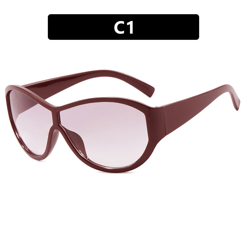Women's Sporty Sunglasses with Ergonomic Design and UV Protection Skanto