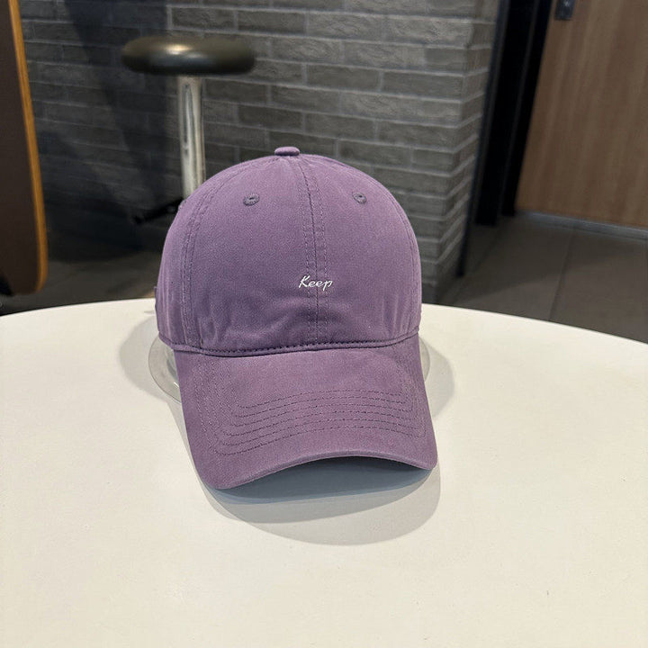 Herre Casual Justerbar Bomulls Baseballcap Skanto