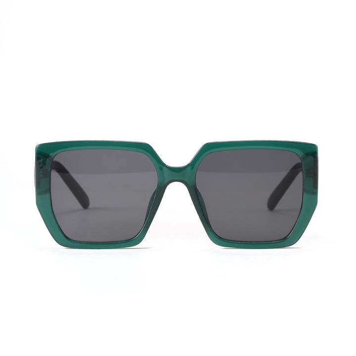 Dame kvadratisk solbrille med beskyttende UV-beskyttelse og moderne design Skanto