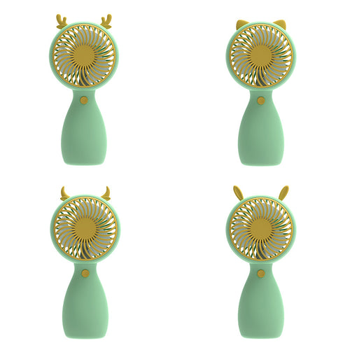 Unisex Bærbar Håndvifte med lekent Dyredesign Skanto