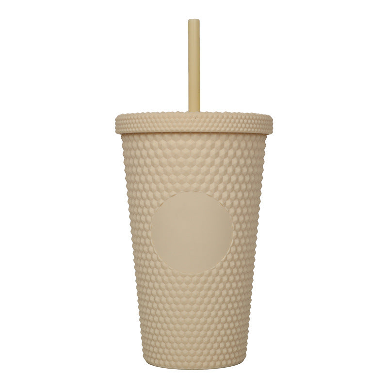 Unisex plastikkopp med teksturert design Skanto