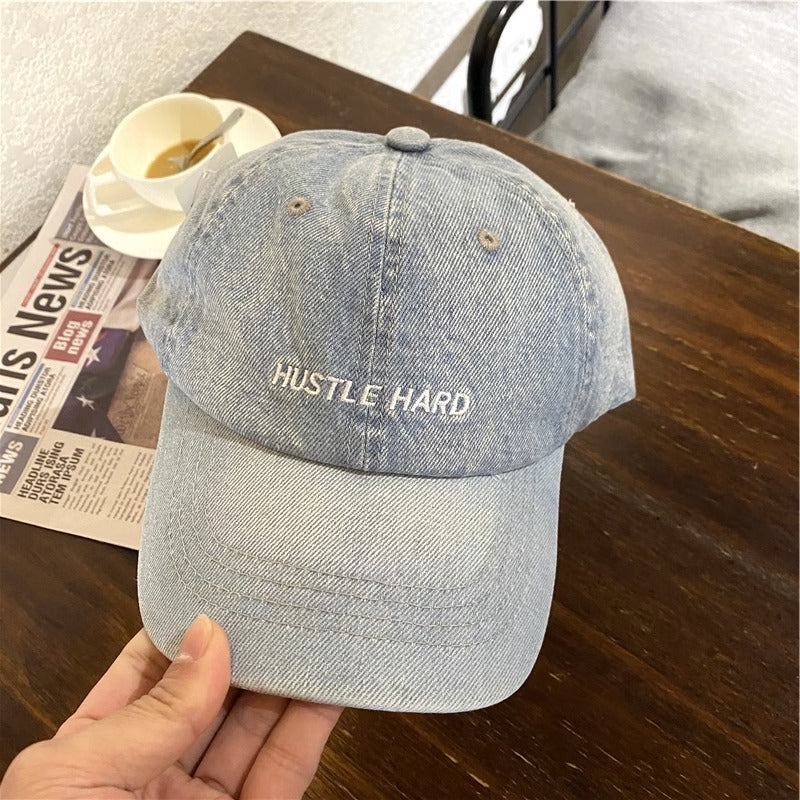 Kvinne Casual Distressed Denim Caps Skanto