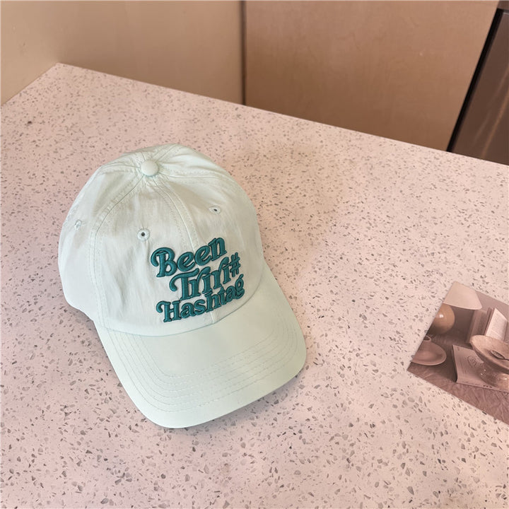 Kvinne Grafisk Brodert Baseballcap Skanto