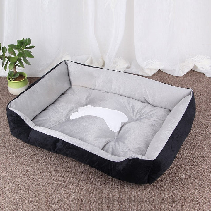 Plush ortopedisk hundeseng
