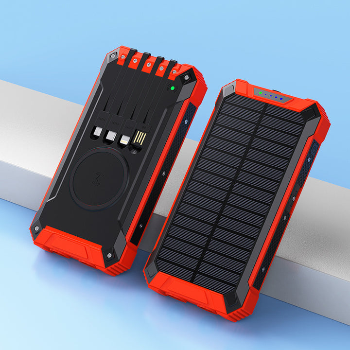 Solcelledrevet powerbank Skanto