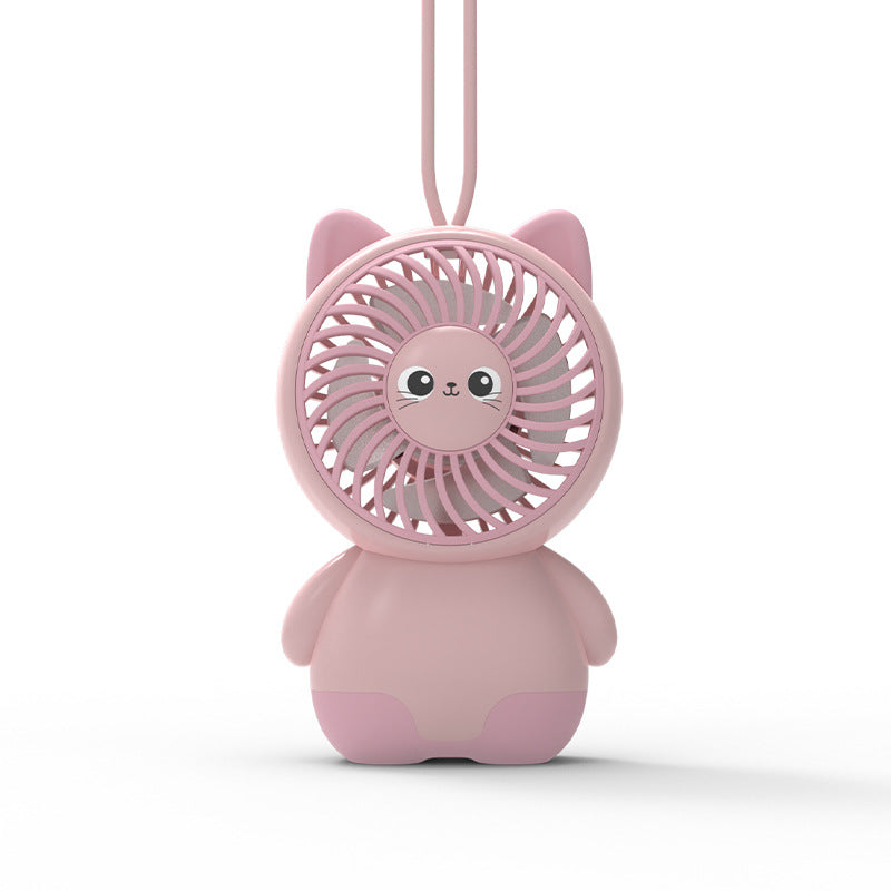 Dame Bærbar Mini Dyrefan med søtt Panda-design Skanto