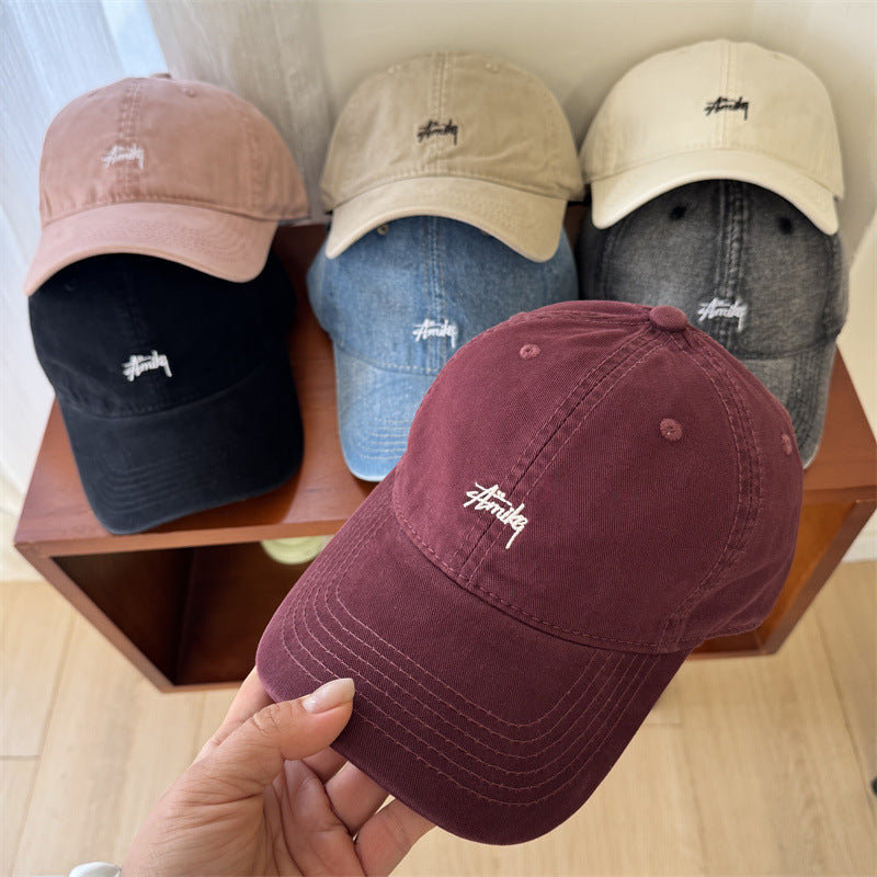 Herre Stilig Denim Baseball Caps Skanto