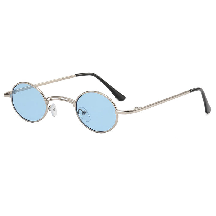 Dame rund fashion solbrille Skanto