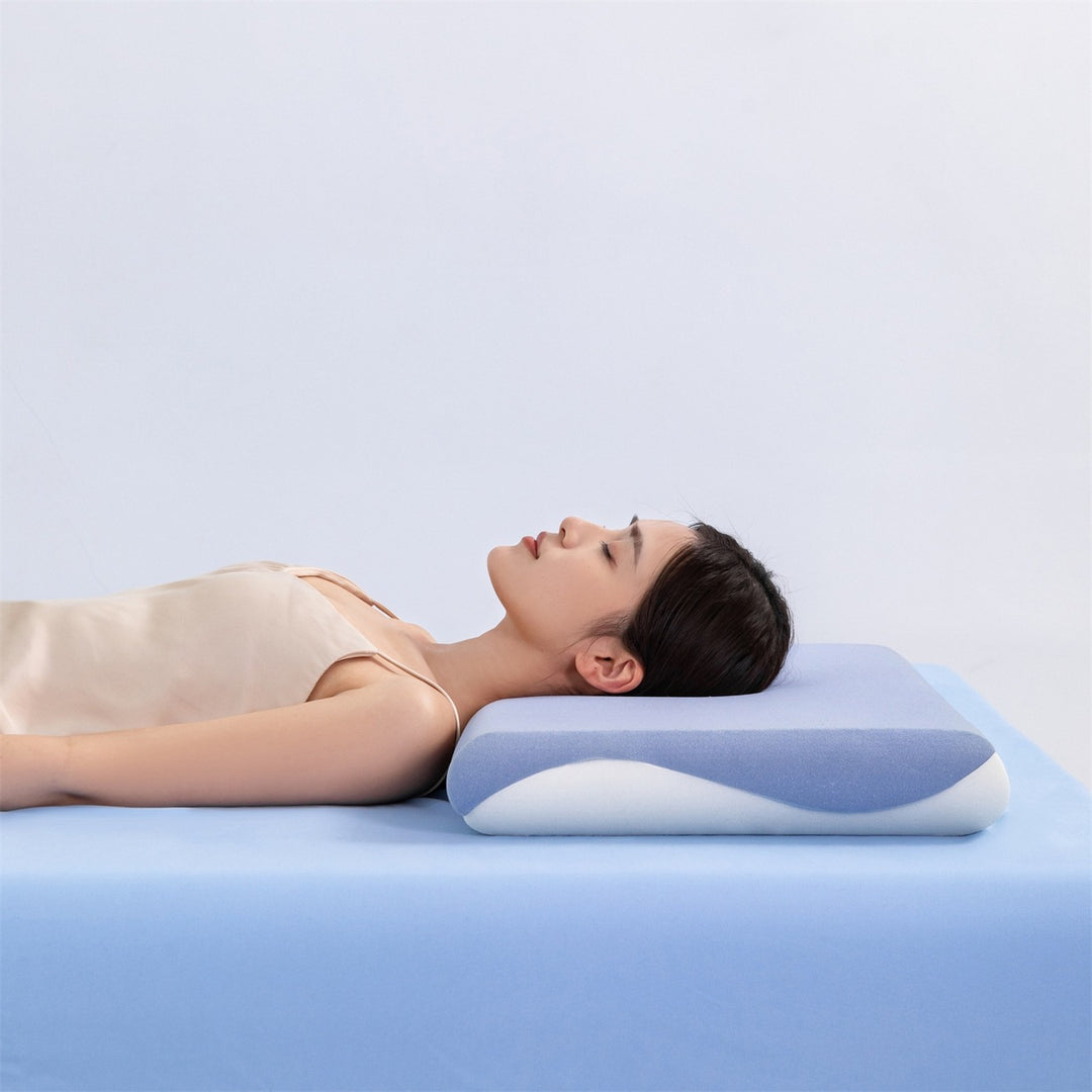 Ortopedisk søvnpute med ergonomisk kontur Skanto