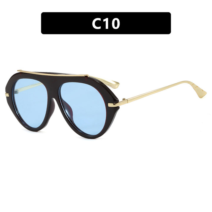 Women's sunglasses in elegant hexagon design Skanto