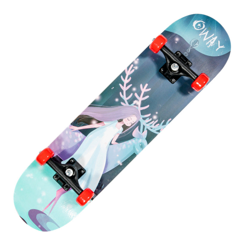 Dragon Graphic Skateboard Skanto
