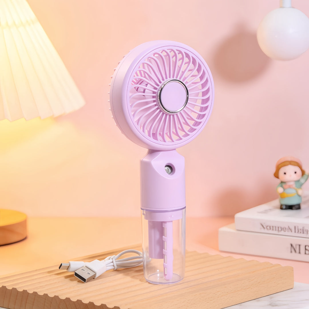 Damer Bærbar Sprayvifte med USB-tilkobling og innovativt design Skanto