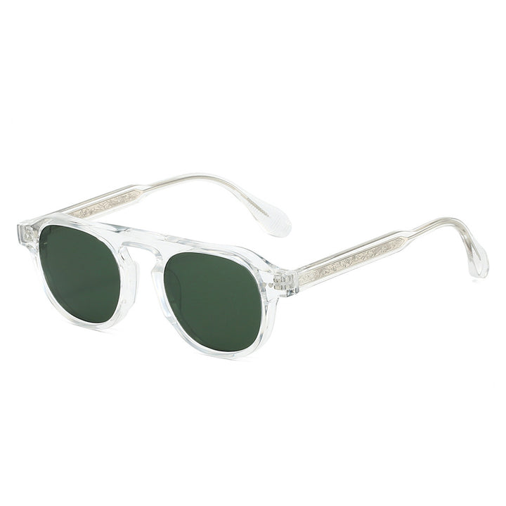 Dame solbrille i moderne hybriddesign Skanto