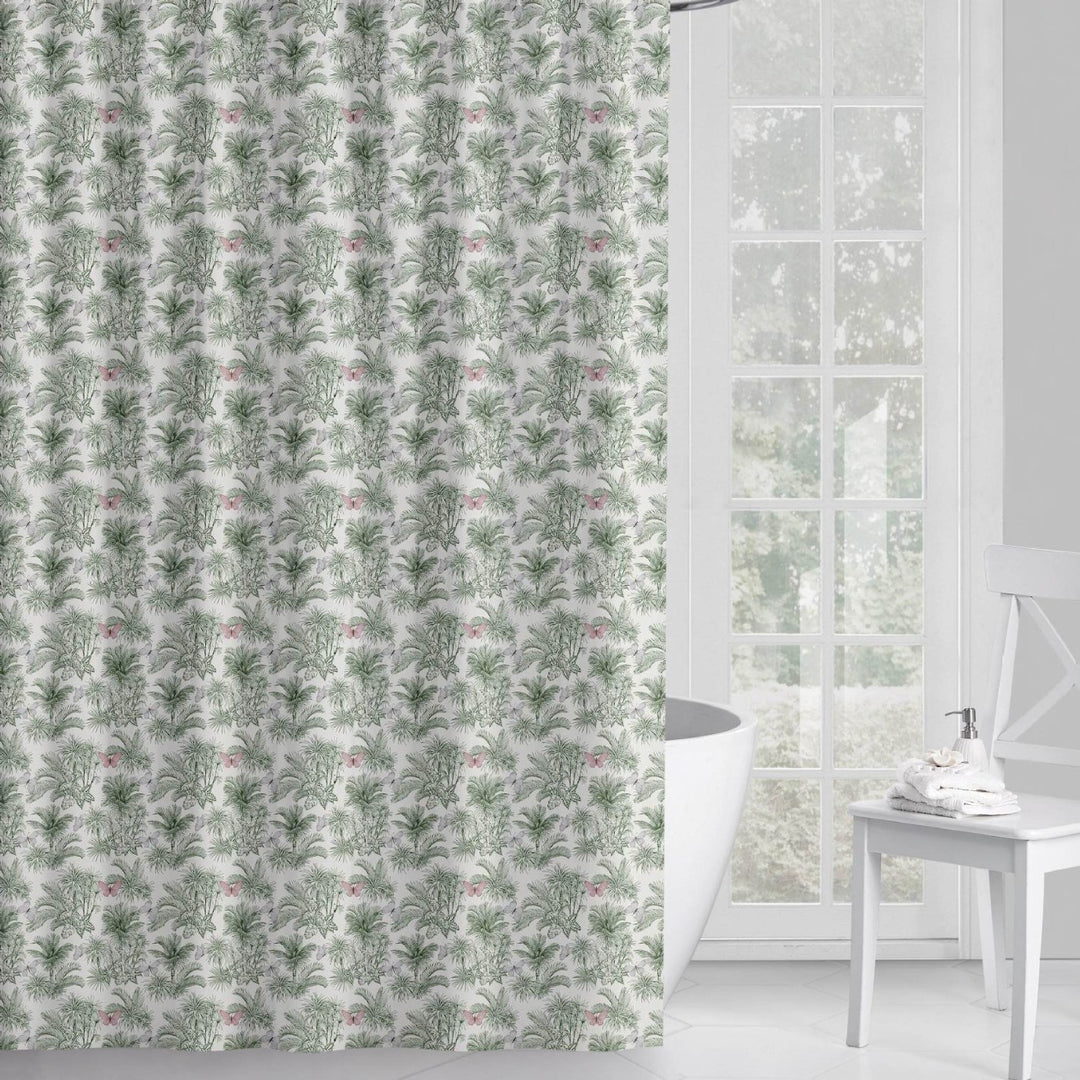 Blomsterprydet Dusjforheng Skanto