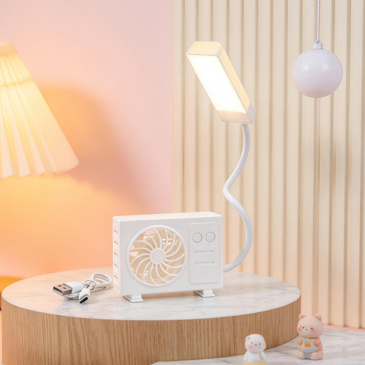 Dame USB-bordvifte med LED-belysning Skanto