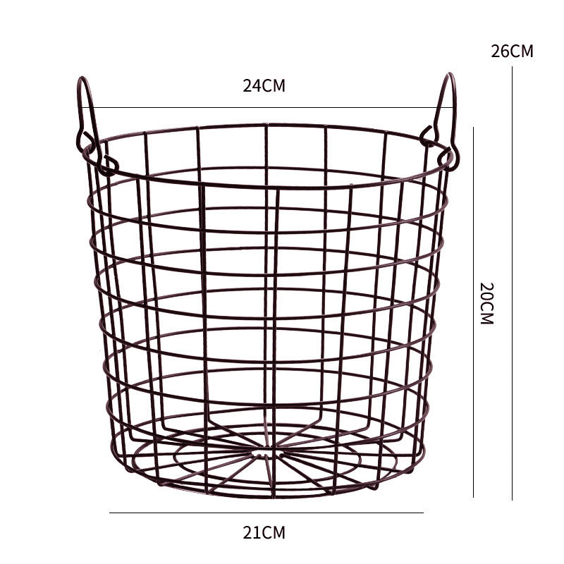 Unisex trådkurv med ergonomisk bærehåndtak Skanto