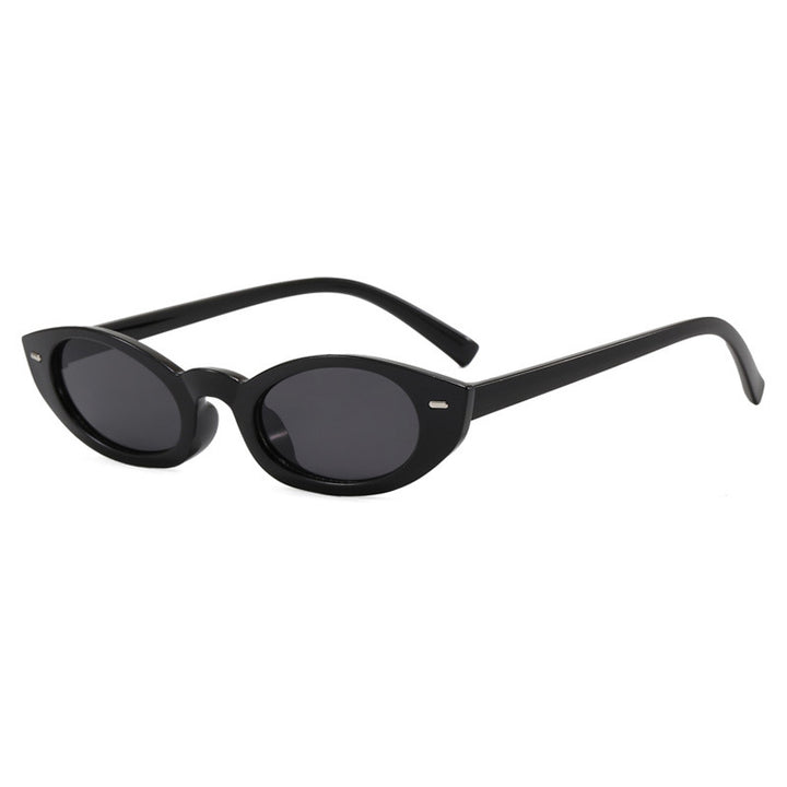 Women's Cat-Eye Sunglasses with Modern Transparent Frame Skanto