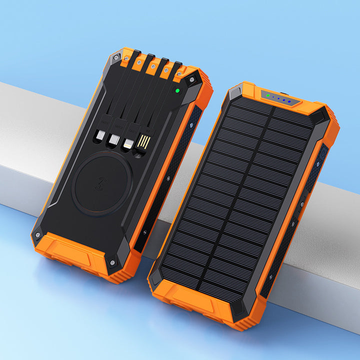 Solcelledrevet powerbank Skanto