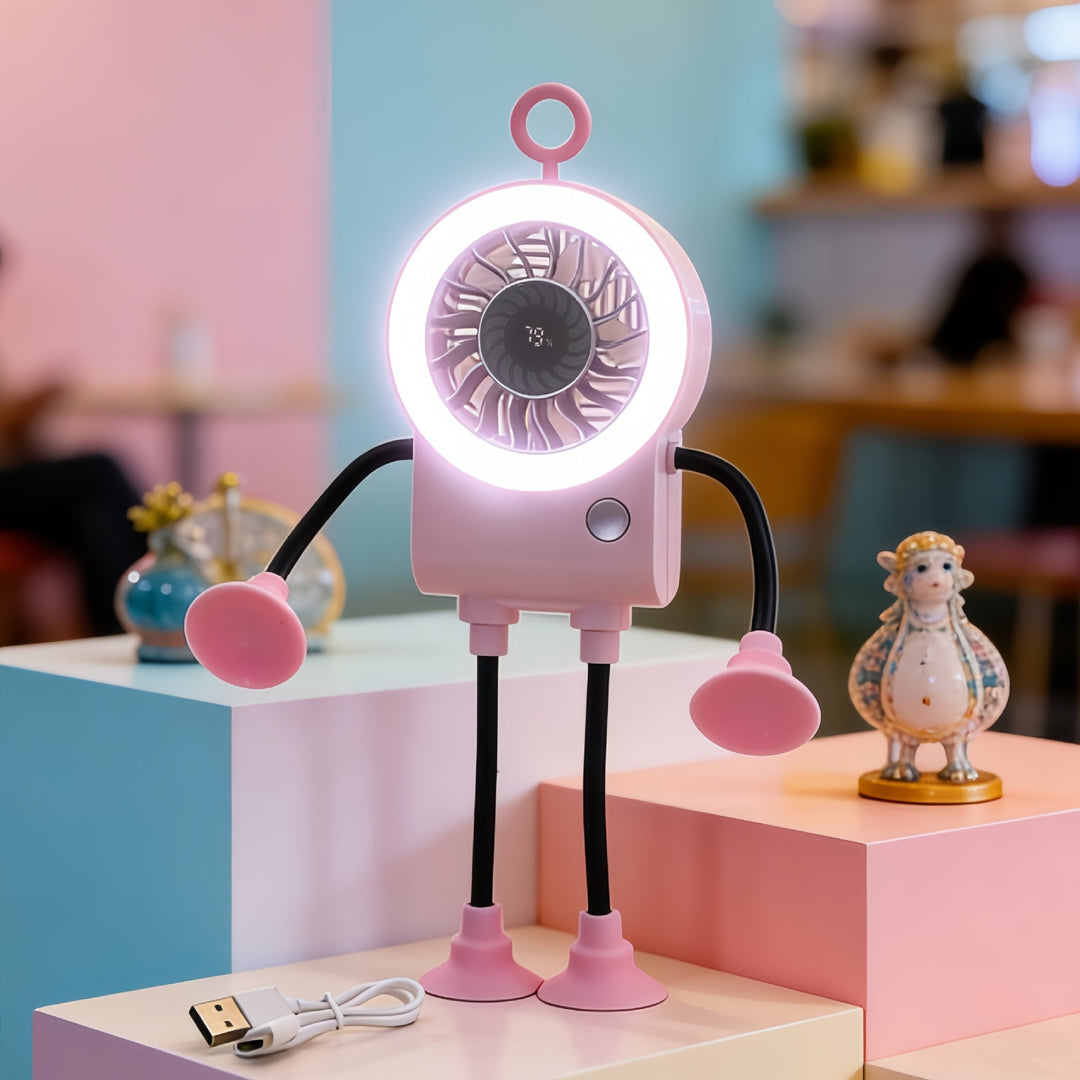 Dame kreativ bordvifte med LED-belysning og fleksibel design Skanto