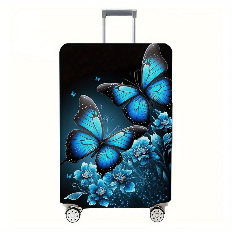 Butterfly Graphic Travel Suitcase Skanto