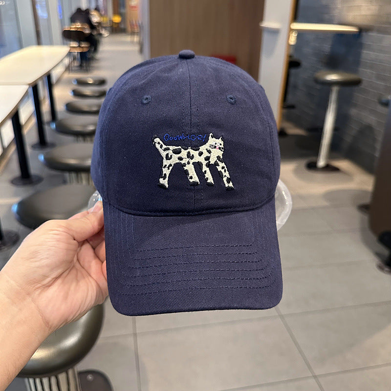 Kvinners trendy dyreprint baseballcap Skanto