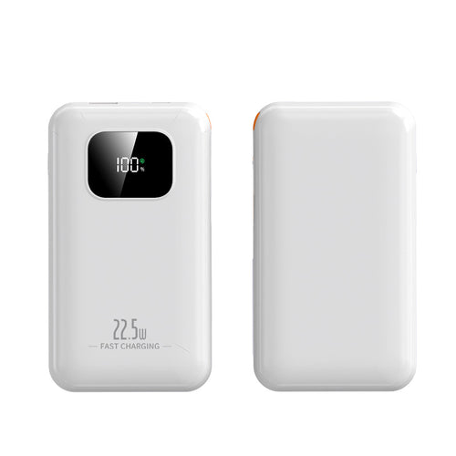Høyytelses powerbank med intelligent LED-skjerm og hurtiglading funksjon Skanto