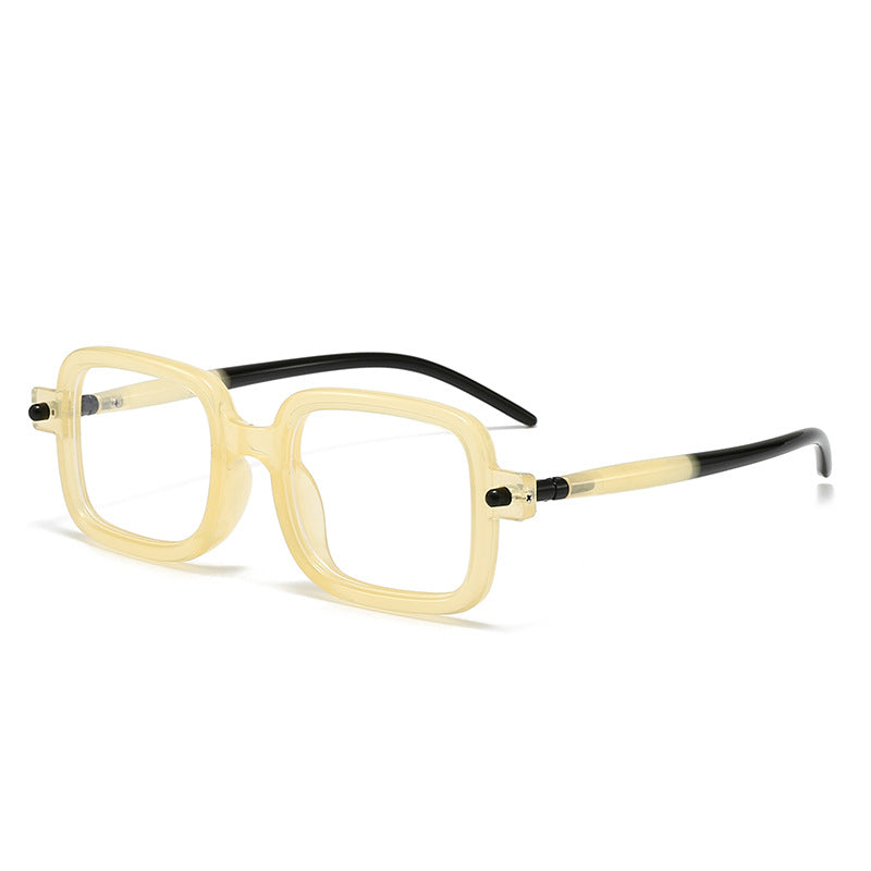 Dame moteriktig kvadratisk brille med stilige detaljer Skanto