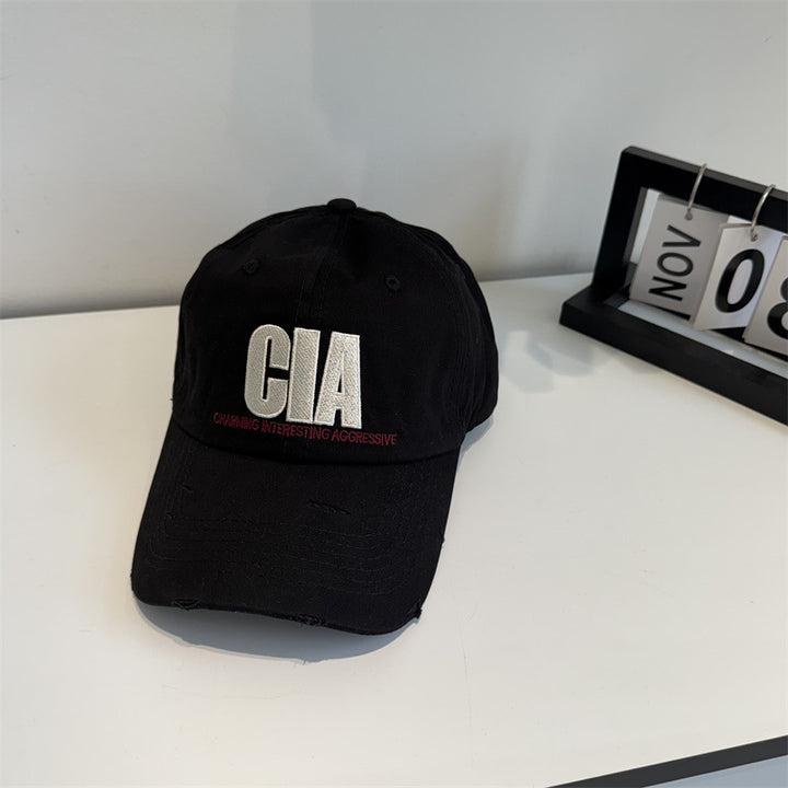 Men's Distressed Motivational Baseball Cap Skanto