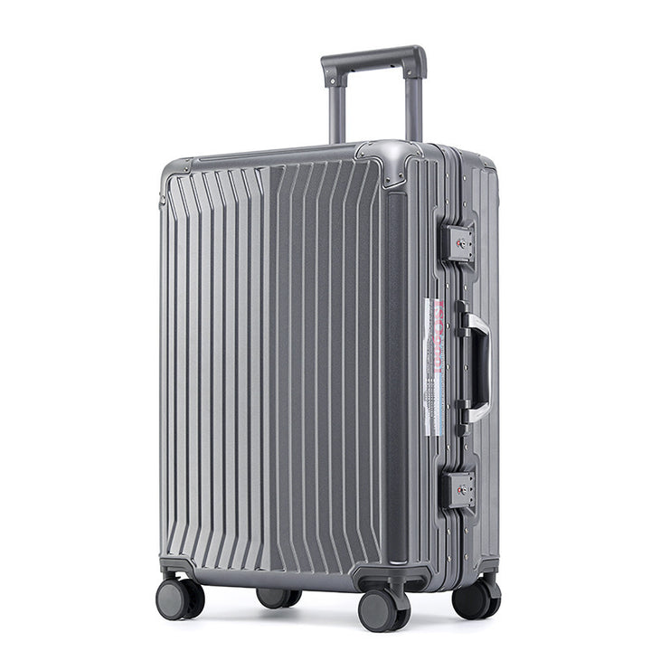 Unisex Rugged Hard-Shell Rolling Suitcase Skanto