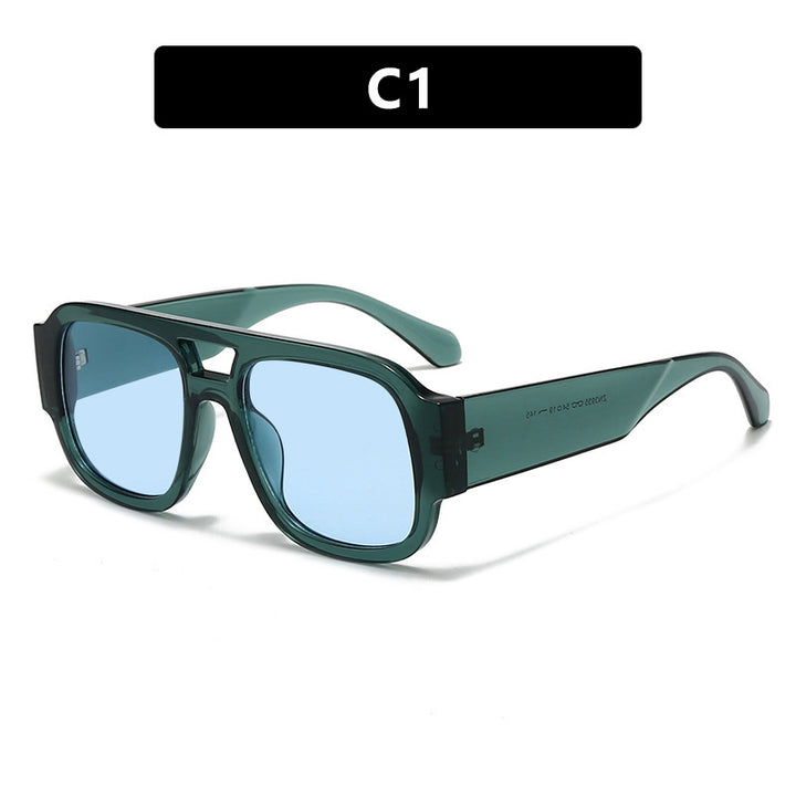 Women's modern sunglasses in elegant rectangular design Skanto