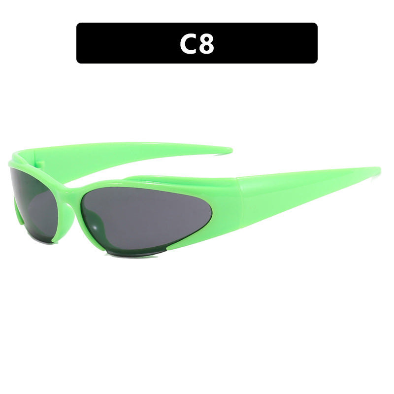 Women's Sporty UV-Protective Sunglasses with Aerodynamic Design Skanto