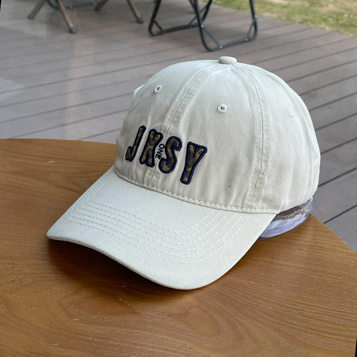 Unisex Casual Justerbar Brodert Caps Skanto