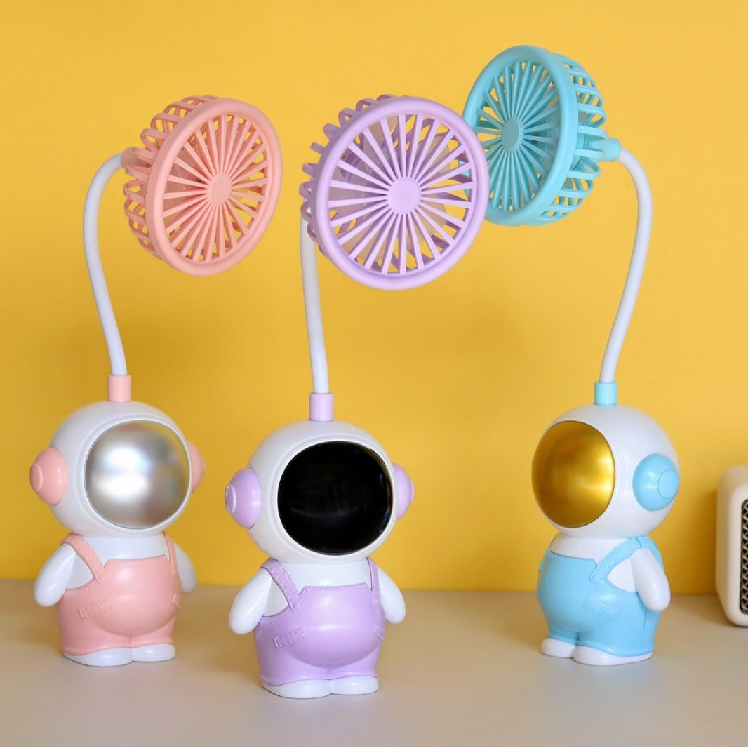 Unisex morsom håndvifte i astronautdesign Skanto