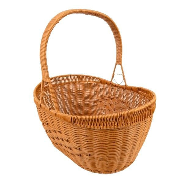 Dame Håndlaget Rattan Handlekurv Skanto