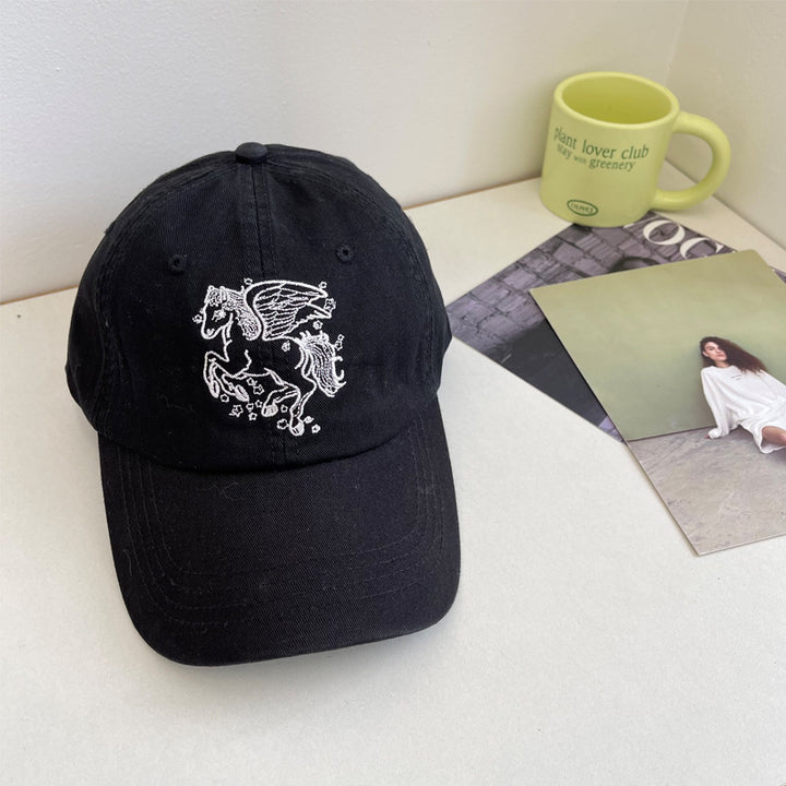 Kvinnebrodert Pegasus baseball cap Skanto