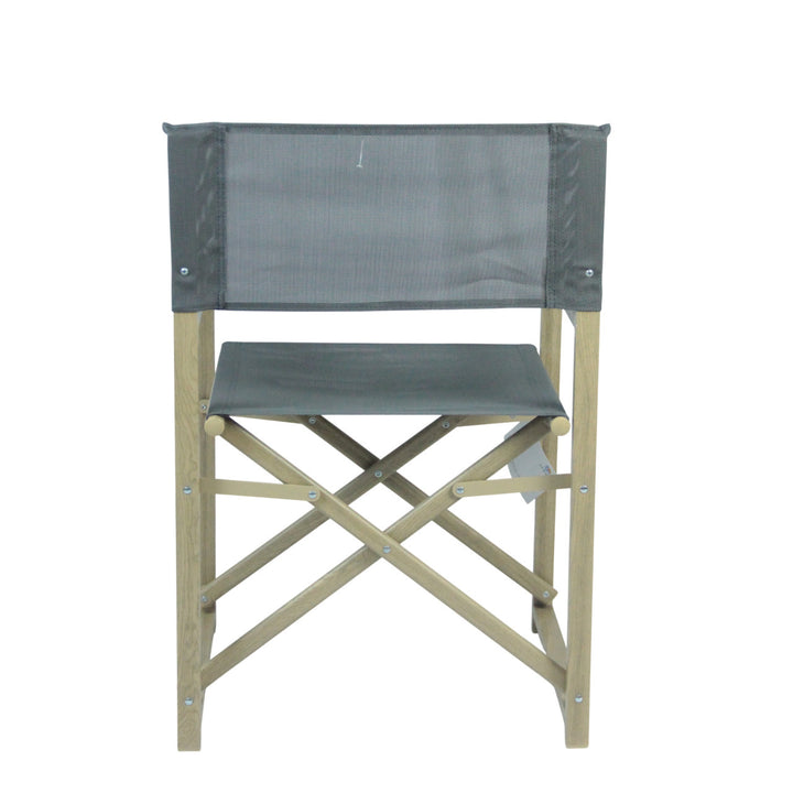 Folding chair with backrest made of high-quality wood Skanto