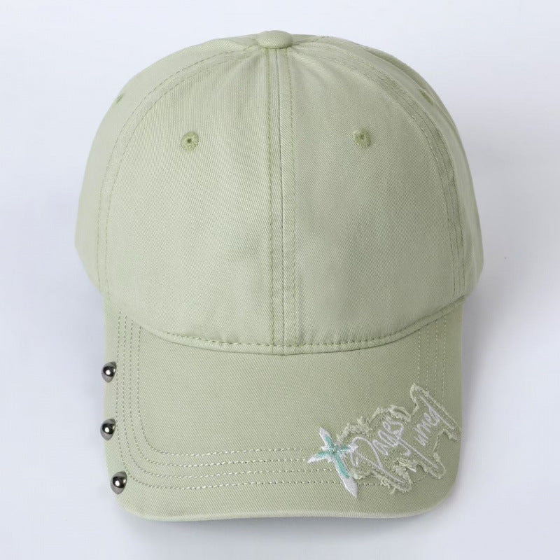 Kvinners broderte justerbare baseballcaps Skanto