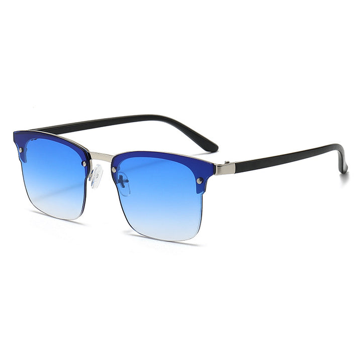 Dame moteriktig kvadratisk solbrille med robust ramme Skanto