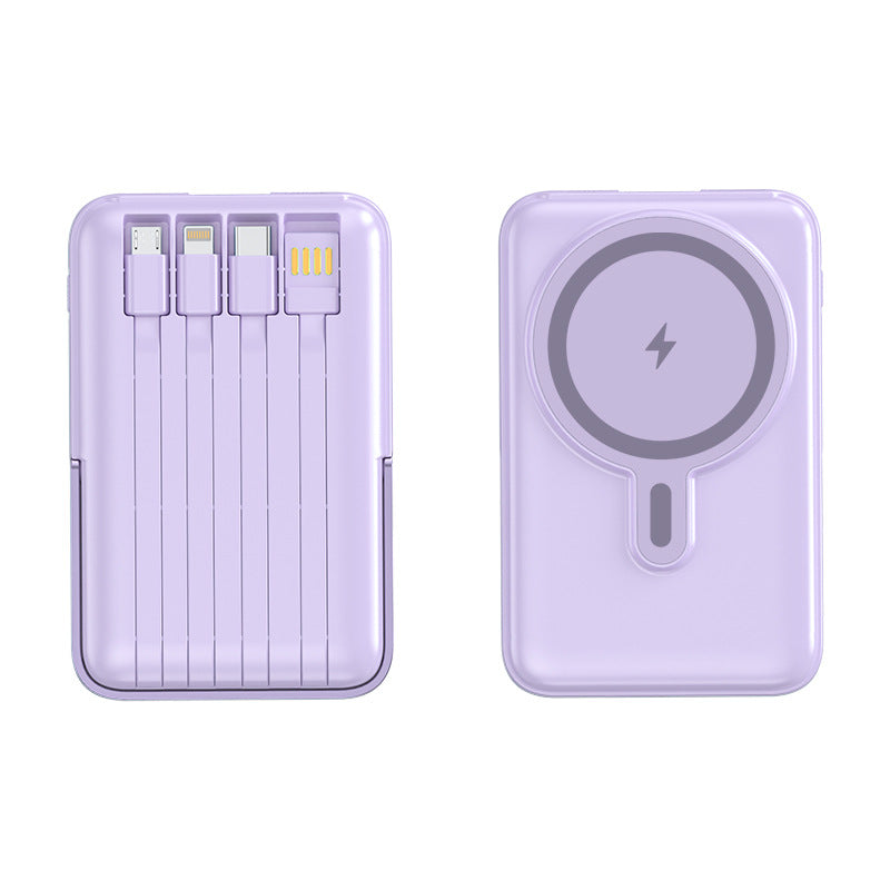 Bærbar powerbank med Magsafe-teknologi fra Skanto