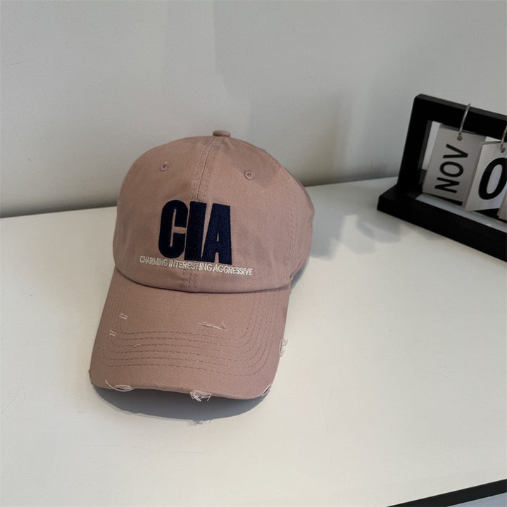 Men's Distressed Motivational Baseball Cap Skanto