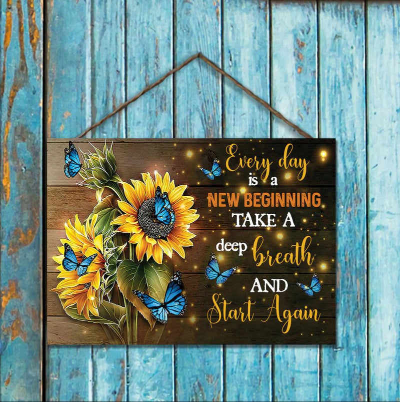 Skanto | 🌻Butterfly Sunflower Wall Art🦋