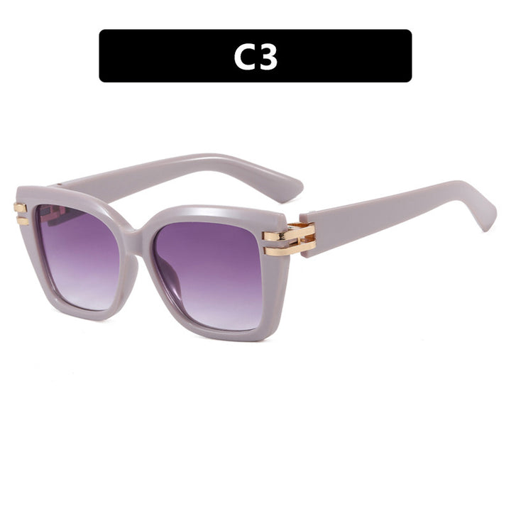 Women's stylish oversized sunglasses with luxurious details Skanto