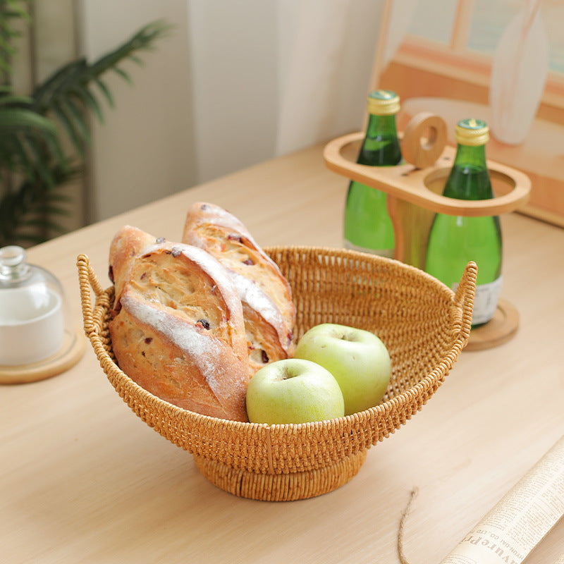 Elegant Vevd Frukt Serveringsbolle Skanto