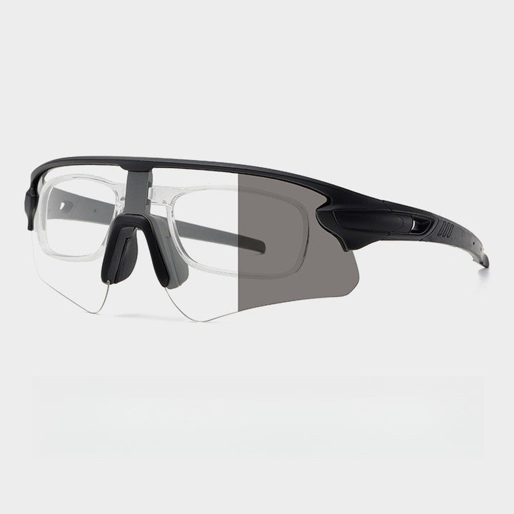 Unisex Sportslig høytytende solbrille med aerodynamisk design og justerbart nesepad Skanto