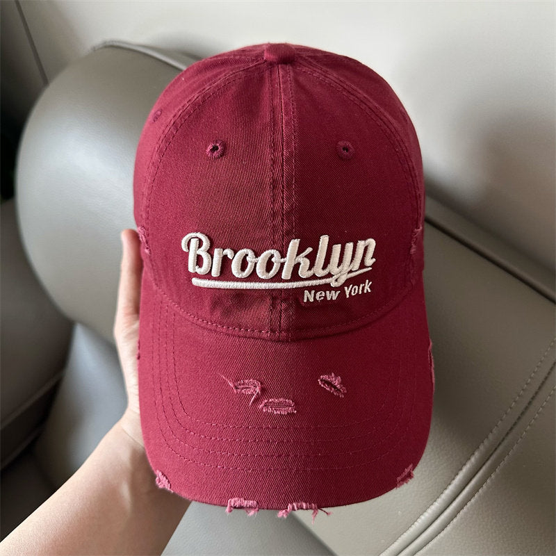 Herre Slitt Brooklyn Baseball Cap Skanto