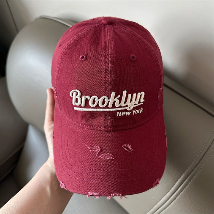 Herre Slitt Brooklyn Baseball Cap Skanto